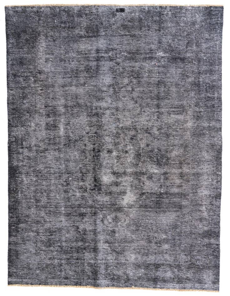 Detail image of 6' 4 x 10' Hand Knotted Ultra Vintage Persian Wool Rug