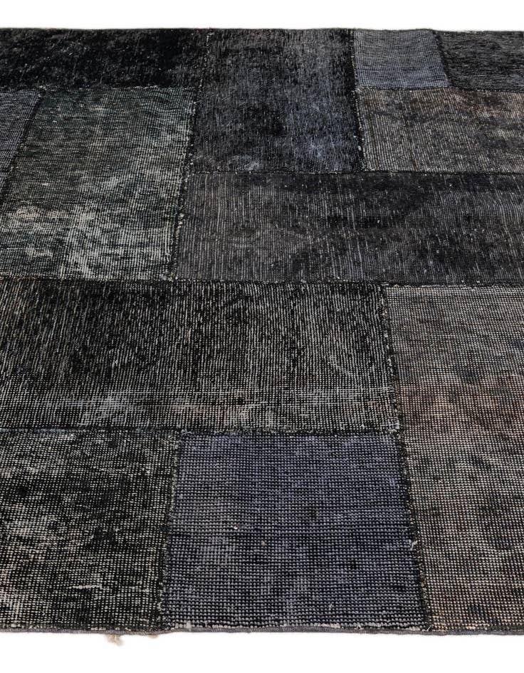 Detail image of 4' 10 x 6' 6  Hand Knotted Ultra Vintage Persian Wool Rug