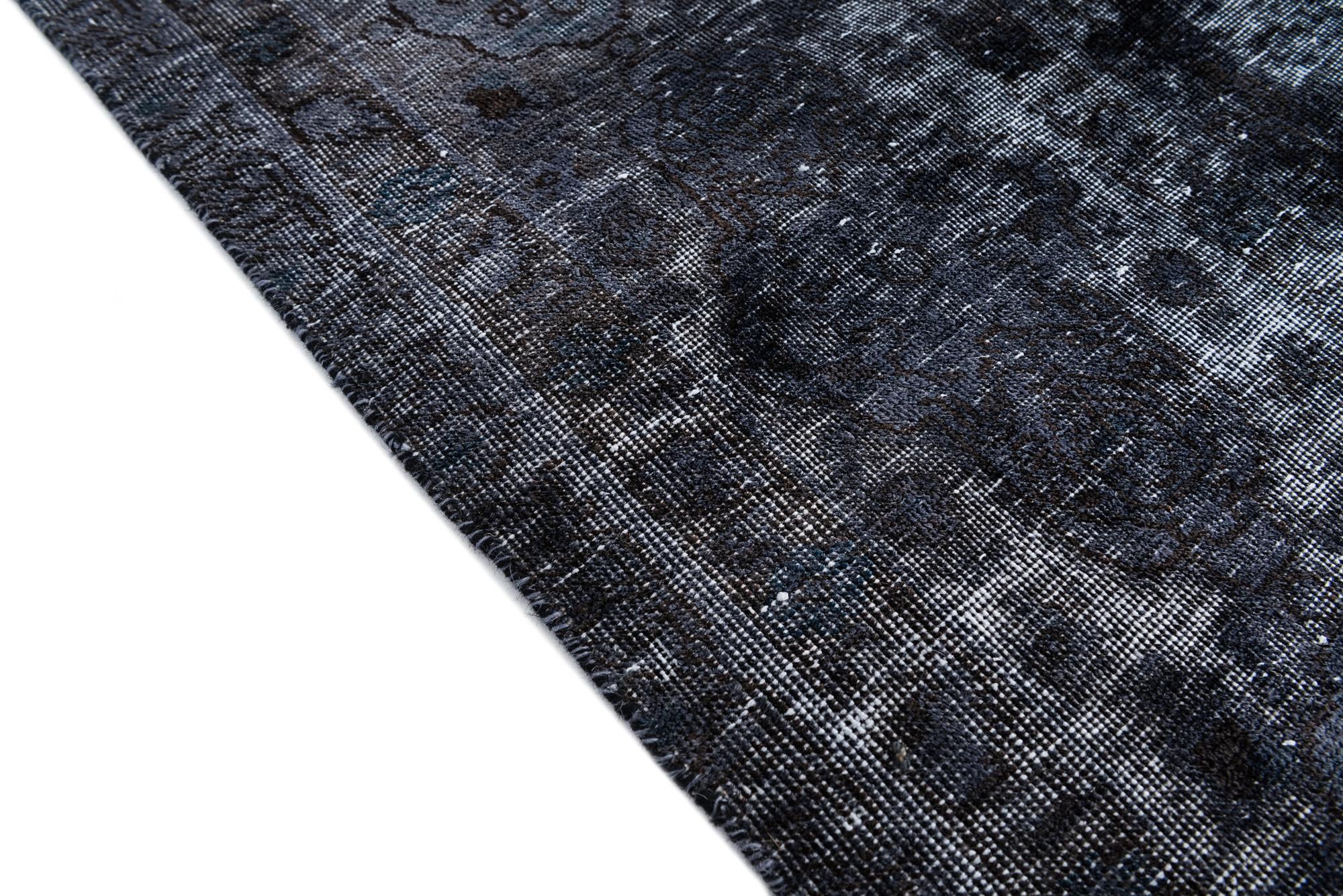 9' 6 x 12' 7 Hand Knotted Ultra Vintage Persian Wool Rug