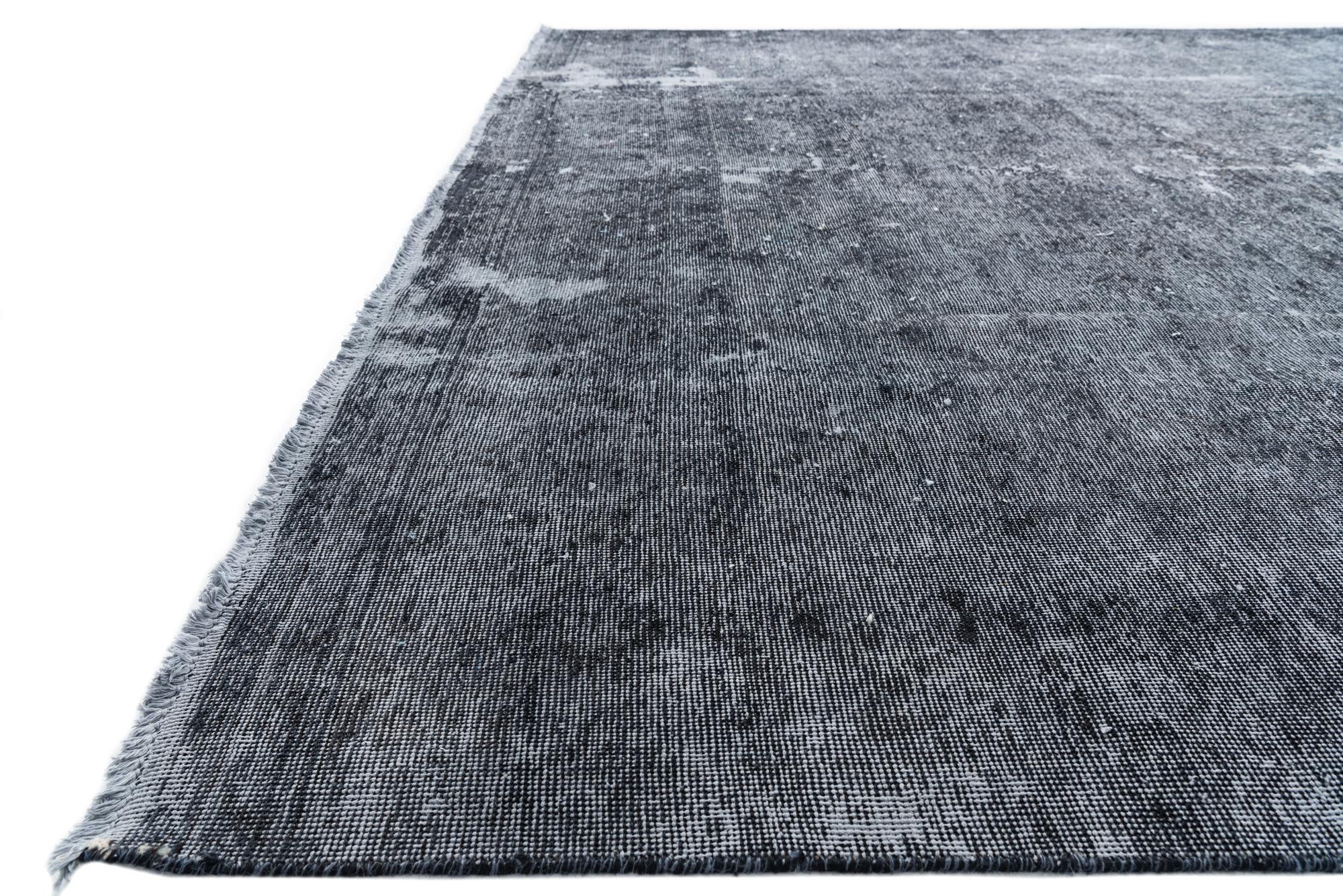 9' 5 x 13' 2 Hand Knotted Ultra Vintage Persian Wool Rug
