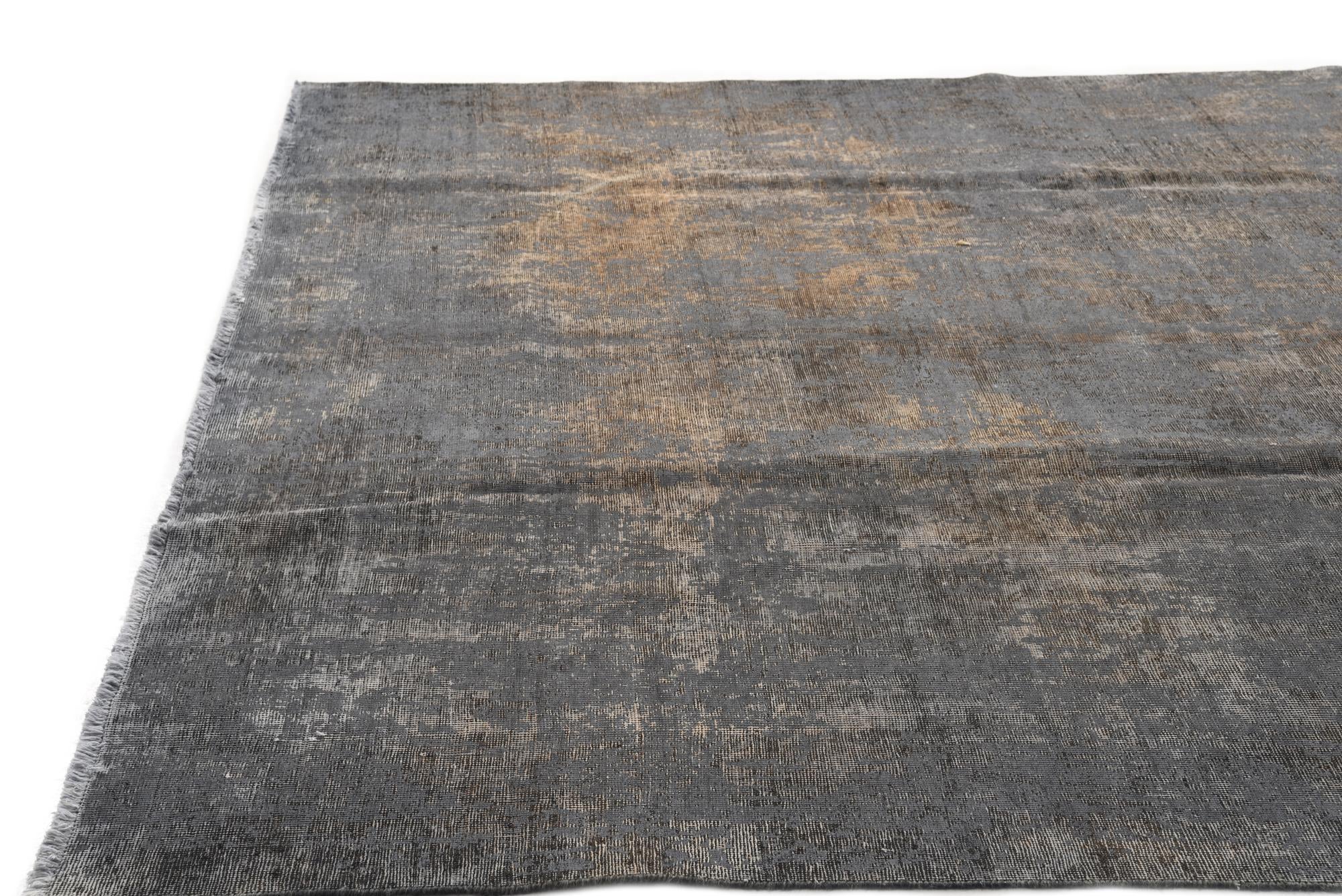 8' 9 x 11' 9 Hand Knotted Ultra Vintage Persian Wool Rug