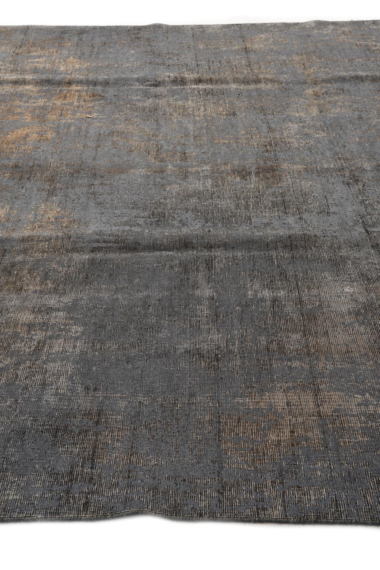 8' 9 x 11' 9 Hand Knotted Ultra Vintage Persian Wool Rug