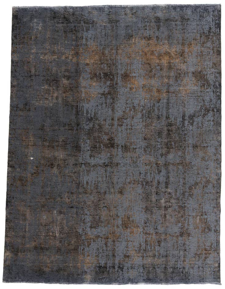 Detail image of 8' 9 x 11' 9 Hand Knotted Ultra Vintage Persian Wool Rug