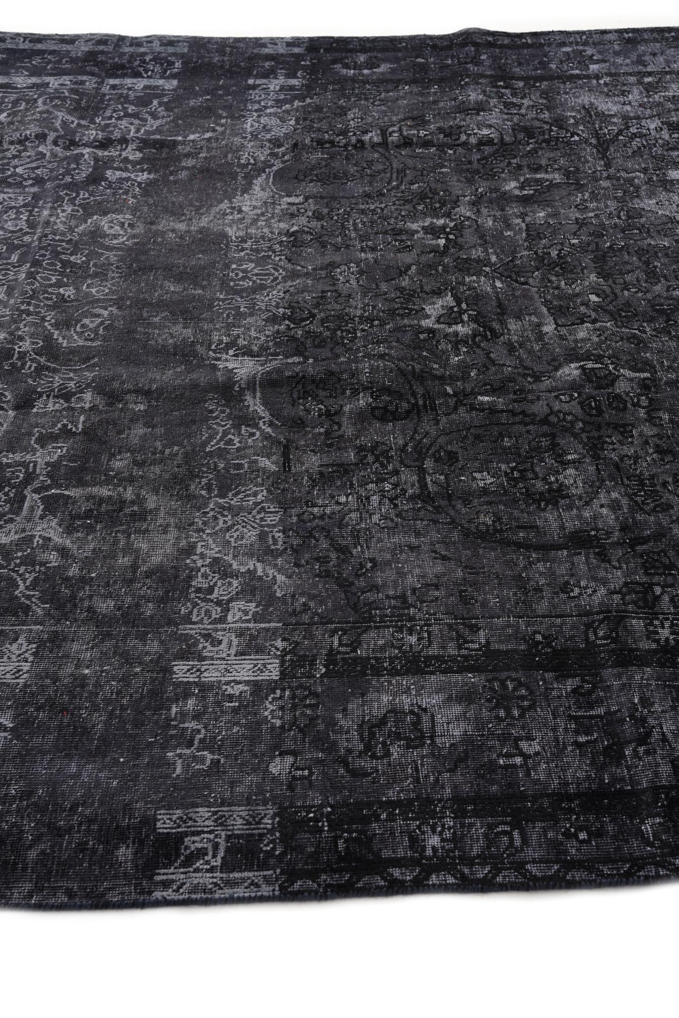 9' 9 x 13' Hand Knotted Ultra Vintage Persian Wool Rug