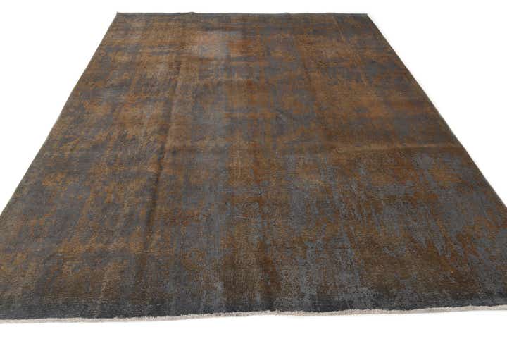 9' 7 x 13' Hand Knotted Ultra Vintage Persian Wool Rug