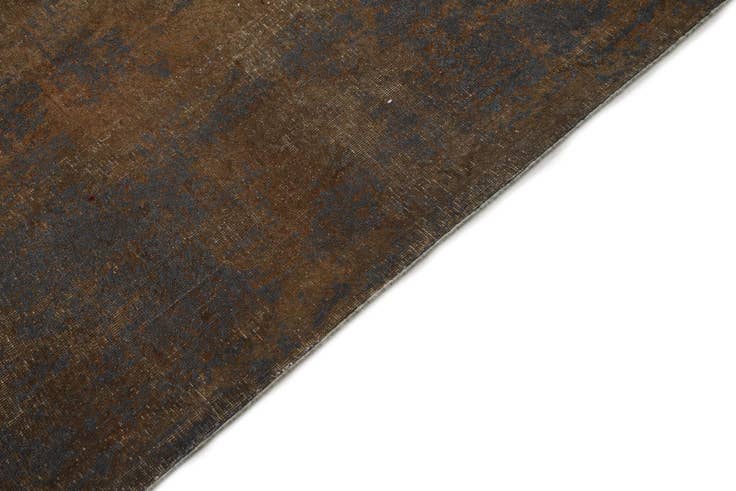Detail image of 9' 7 x 13' Hand Knotted Ultra Vintage Persian Wool Rug