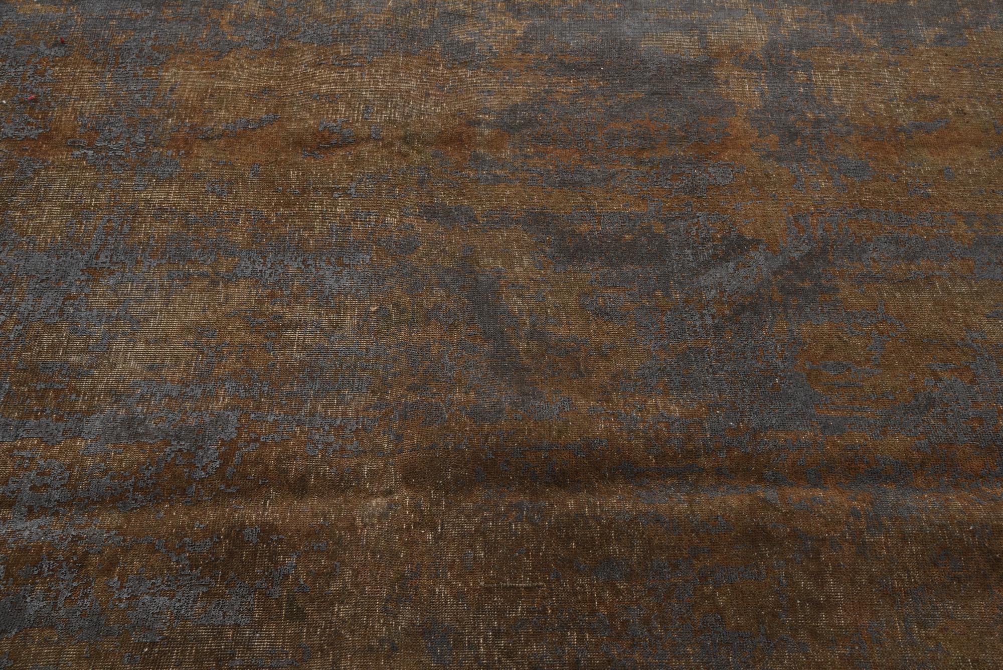 9' 7 x 13' Hand Knotted Ultra Vintage Persian Wool Rug