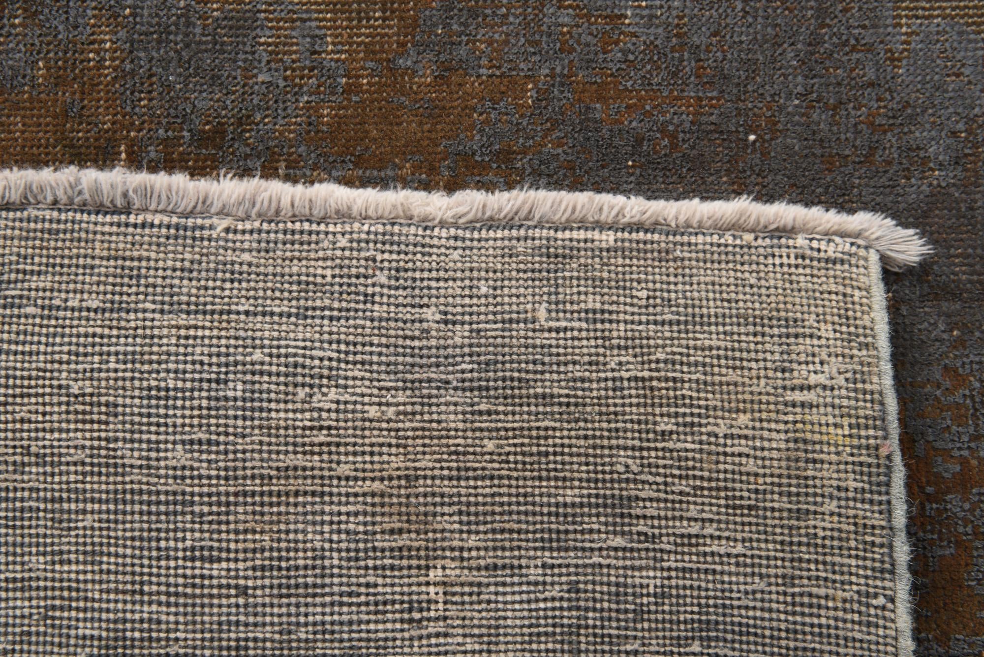 9' 7 x 13' Hand Knotted Ultra Vintage Persian Wool Rug
