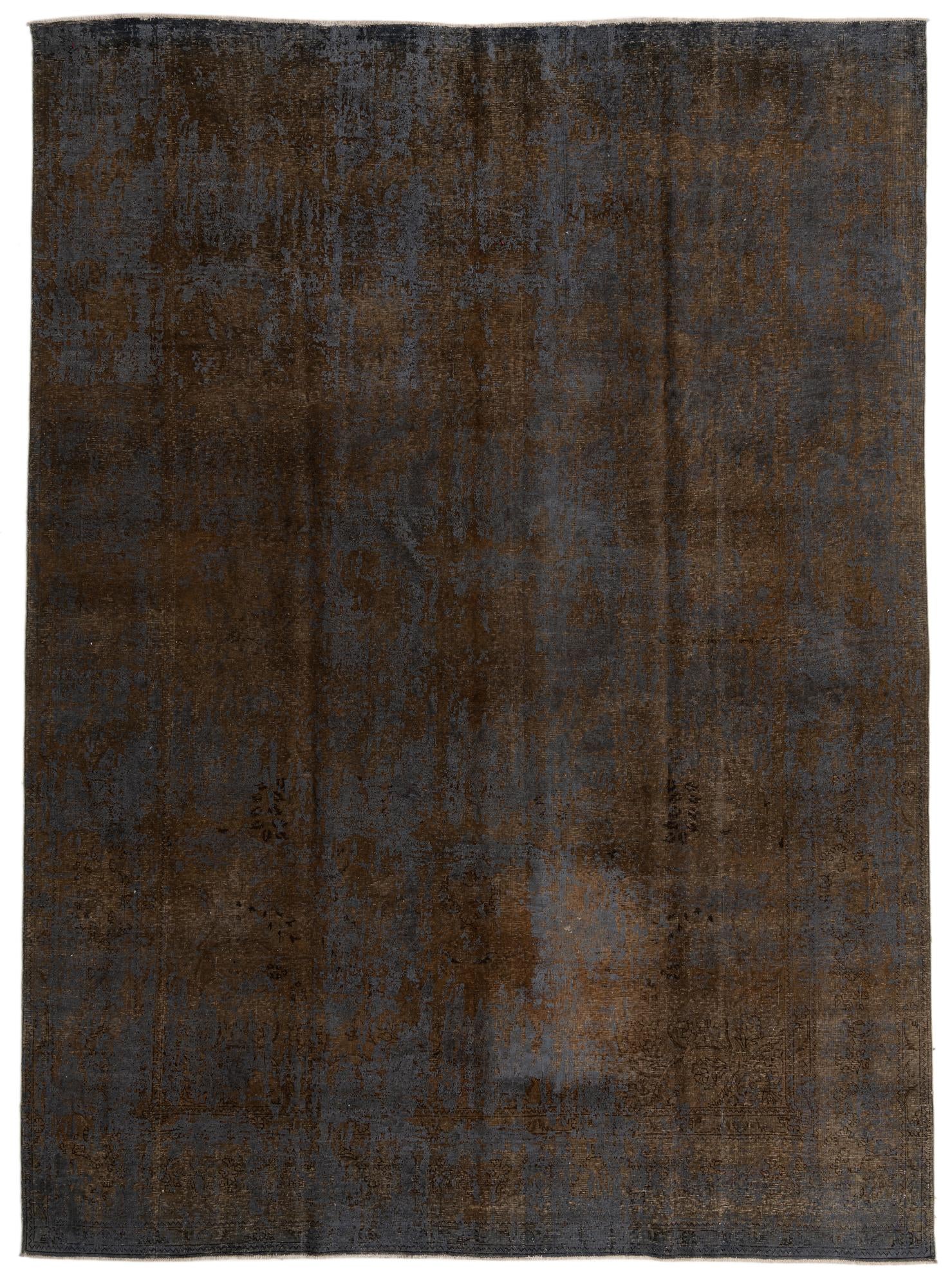 9' 7 x 13' Hand Knotted Ultra Vintage Persian Wool Rug