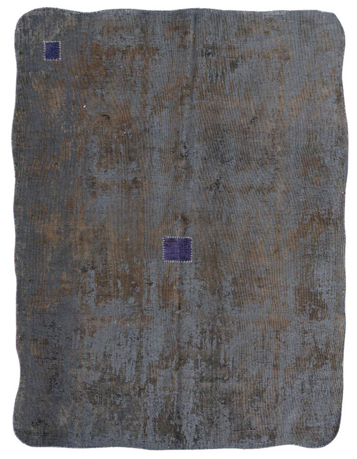Detail image of 7' x 9' 9 Hand Knotted Ultra Vintage Persian Wool Rug