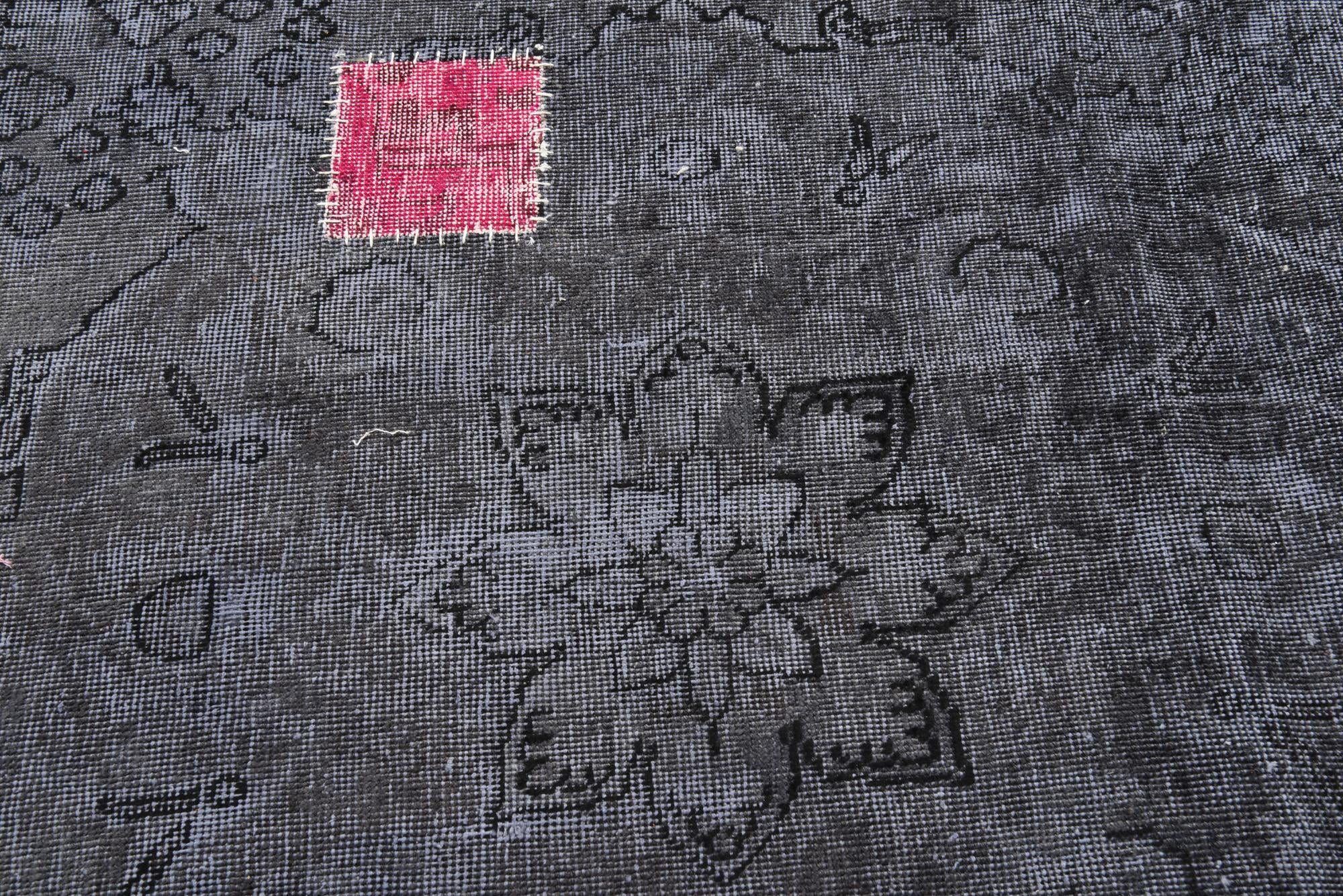 8' x 11' 5 Hand Knotted Ultra Vintage Persian Wool Rug