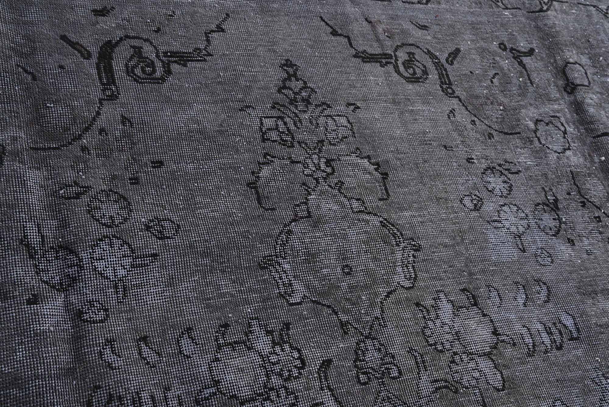 8' x 11' 5 Hand Knotted Ultra Vintage Persian Wool Rug