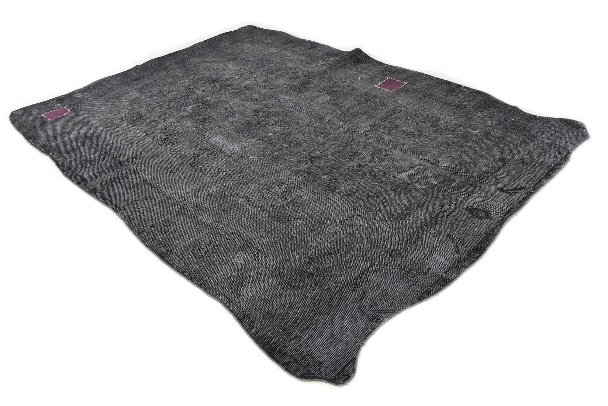 6' 5 x 8' 9 Hand Knotted Ultra Vintage Persian Wool Rug