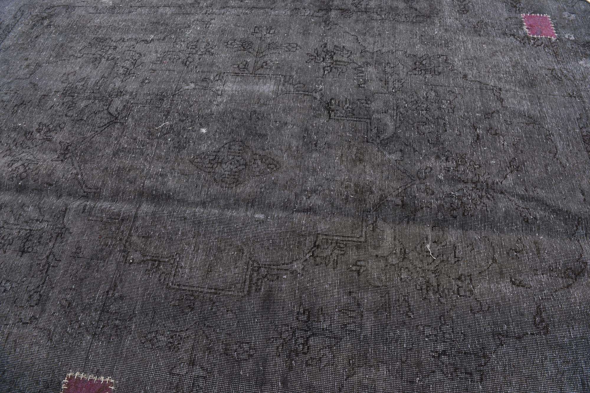 6' 5 x 8' 9 Hand Knotted Ultra Vintage Persian Wool Rug