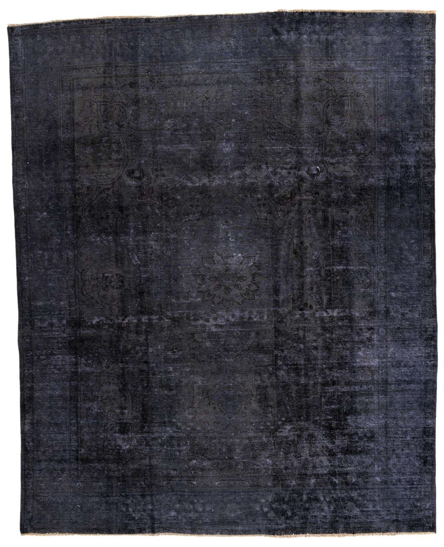 9' 11 x 12' 4 Hand Knotted Ultra Vintage Persian Wool Rug