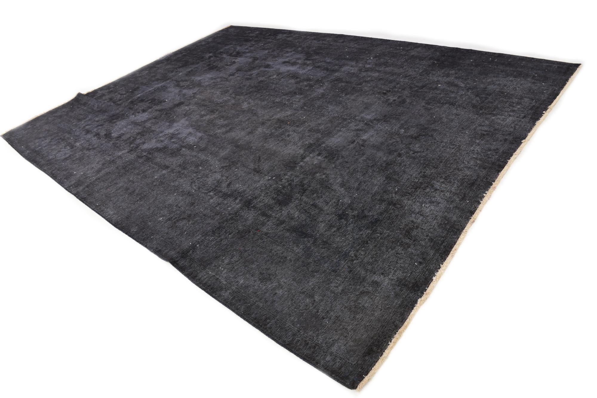 9' 7 x 12' 10 Hand Knotted Ultra Vintage Persian Wool Rug