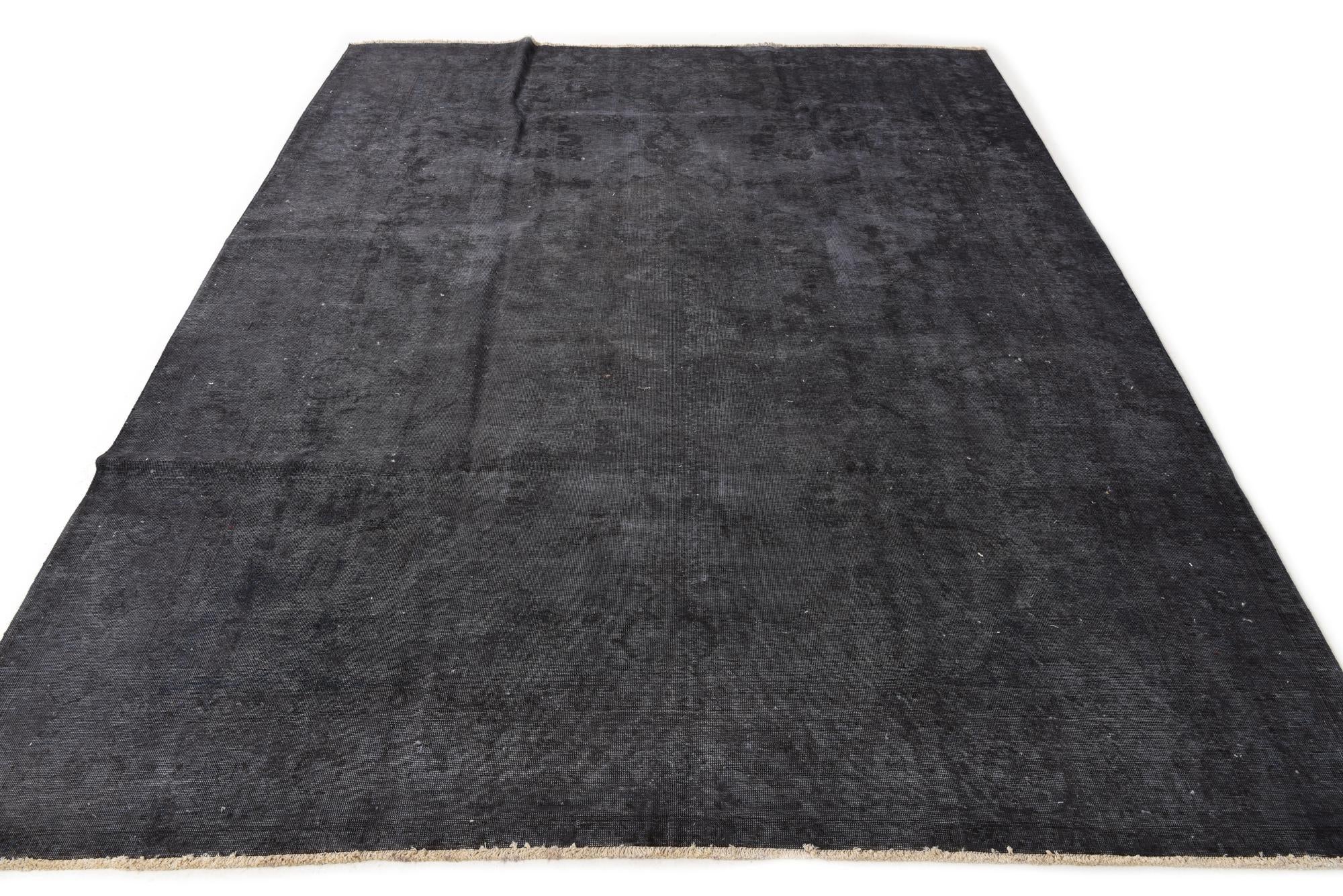 9' 7 x 12' 10 Hand Knotted Ultra Vintage Persian Wool Rug