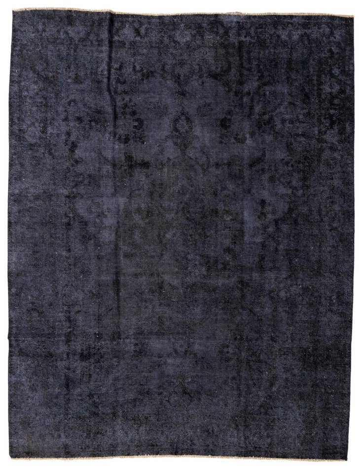 Detail image of 9' 7 x 12' 10 Hand Knotted Ultra Vintage Persian Wool Rug