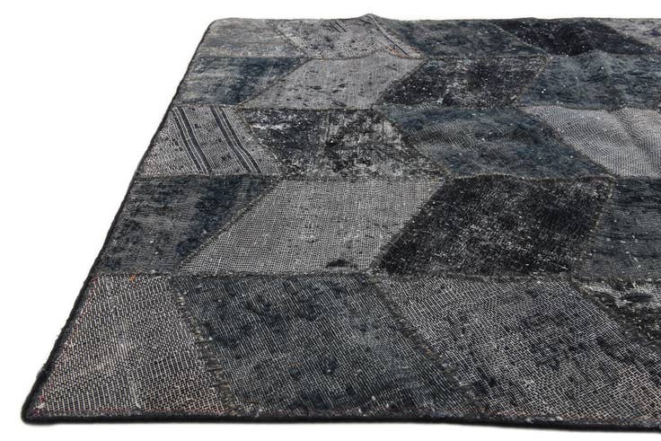 Detail image of 3' 6 x 5' 1 Hand Knotted Ultra Vintage Persian Wool Rug