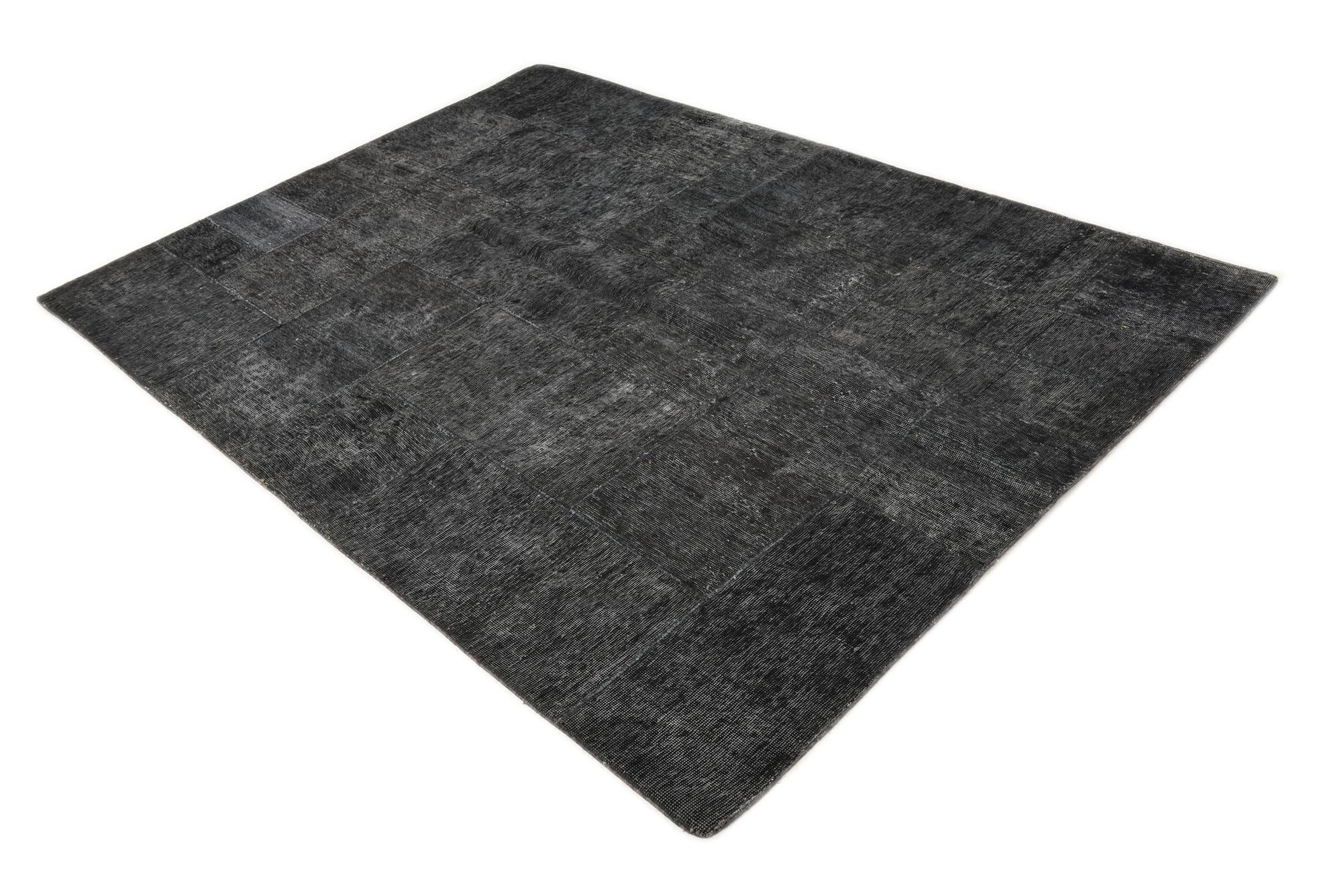 5' 8 x 8' Hand Knotted Ultra Vintage Persian Wool Rug
