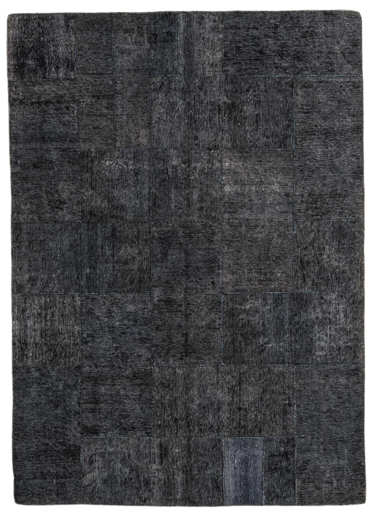 5' 8 x 8' Hand Knotted Ultra Vintage Persian Wool Rug