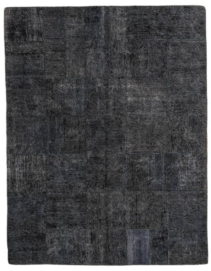 Detail image of 5' 8 x 8' Hand Knotted Ultra Vintage Persian Wool Rug