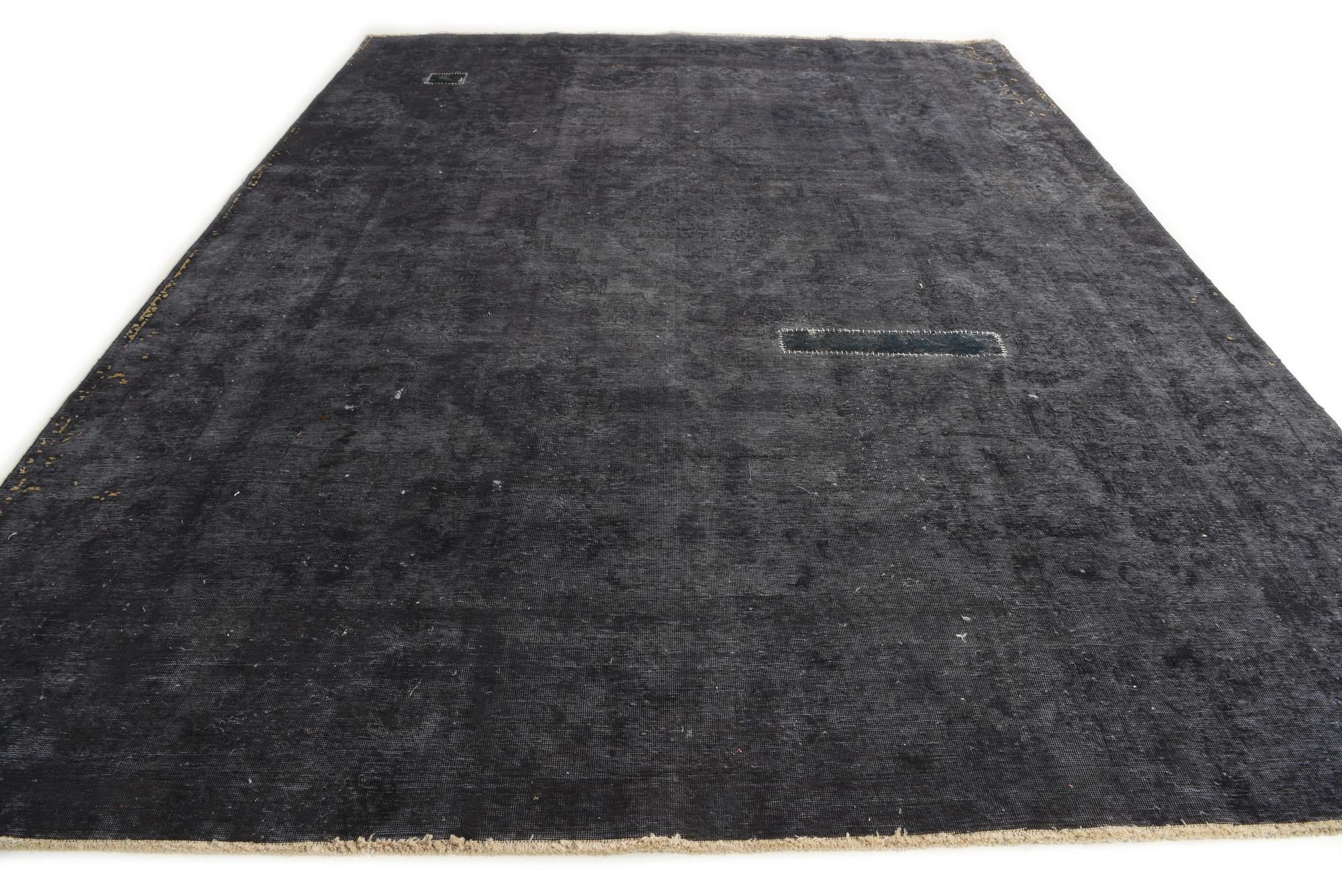 9' 7 x 12' 4 Hand Knotted Ultra Vintage Persian Wool Rug