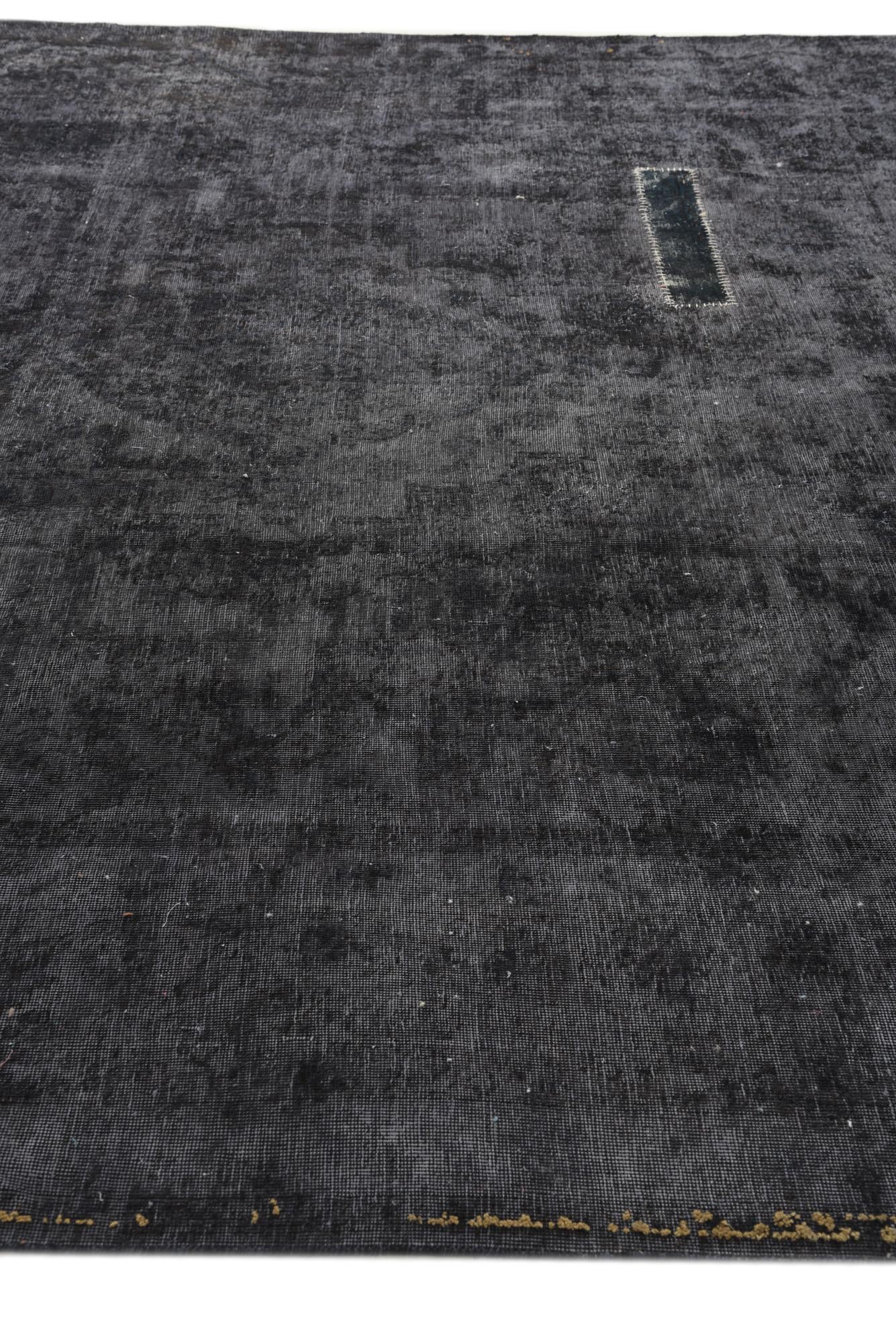 9' 7 x 12' 4 Hand Knotted Ultra Vintage Persian Wool Rug