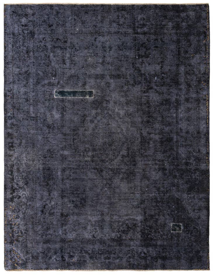 Detail image of 9' 7 x 12' 4 Hand Knotted Ultra Vintage Persian Wool Rug
