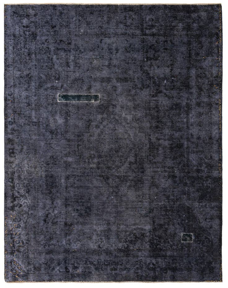 Detail image of 9' 7 x 12' 4 Hand Knotted Ultra Vintage Persian Wool Rug