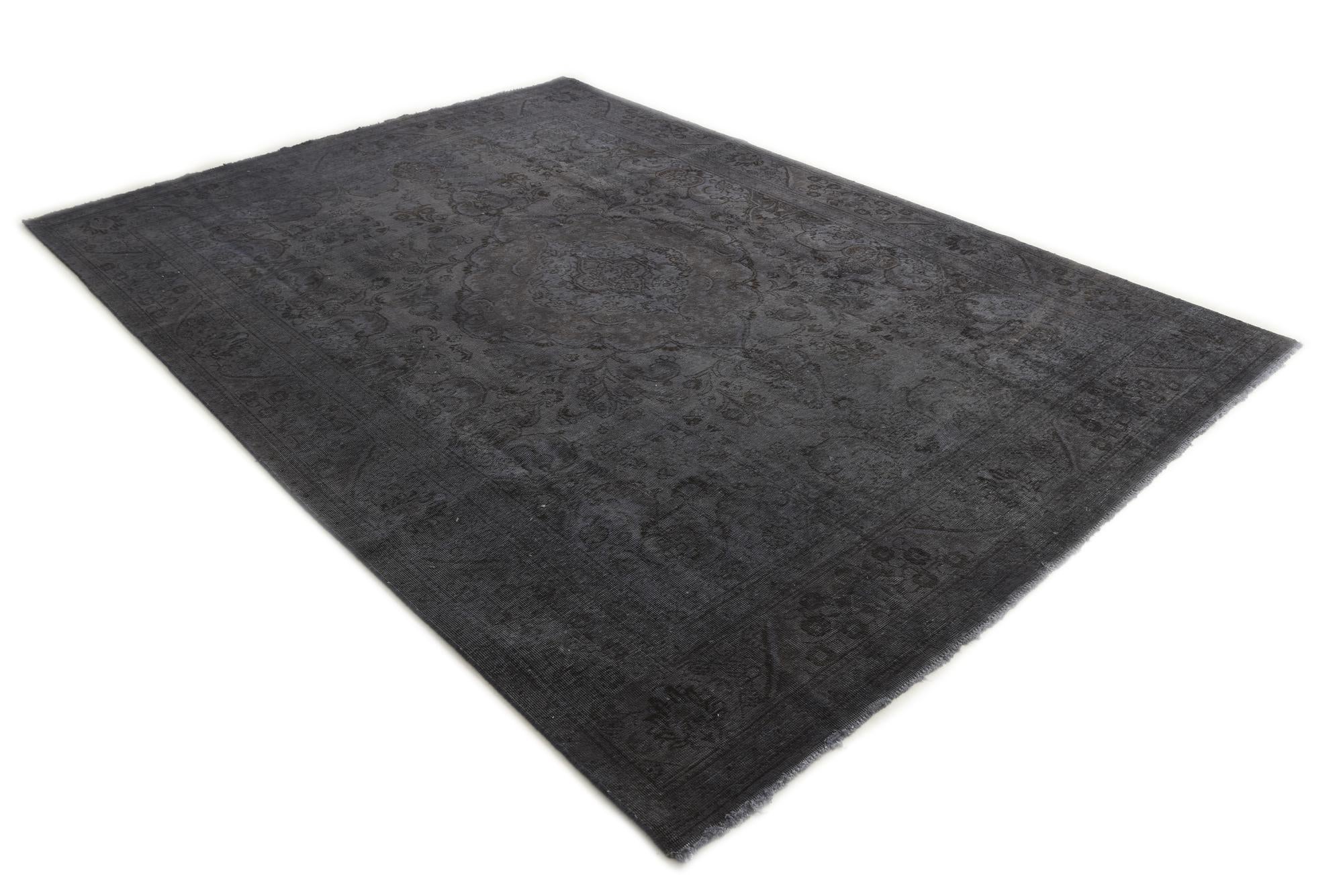 7' 9 x 10' 9 Hand Knotted Ultra Vintage Persian Wool Rug