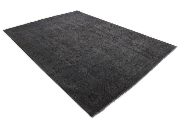 Detail image of 7' 9 x 10' 9 Hand Knotted Ultra Vintage Persian Wool Rug