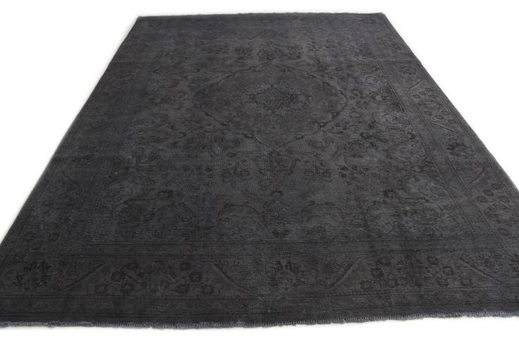 Detail image of 7' 9 x 10' 9 Hand Knotted Ultra Vintage Persian Wool Rug