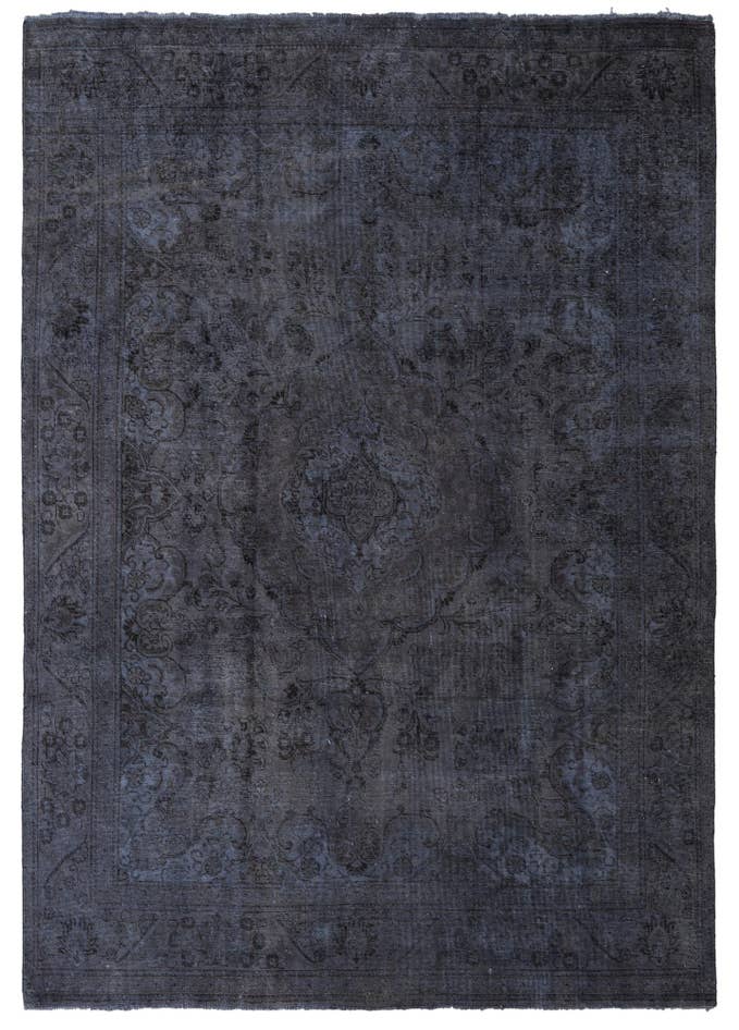 Detail image of 7' 9 x 10' 9 Hand Knotted Ultra Vintage Persian Wool Rug