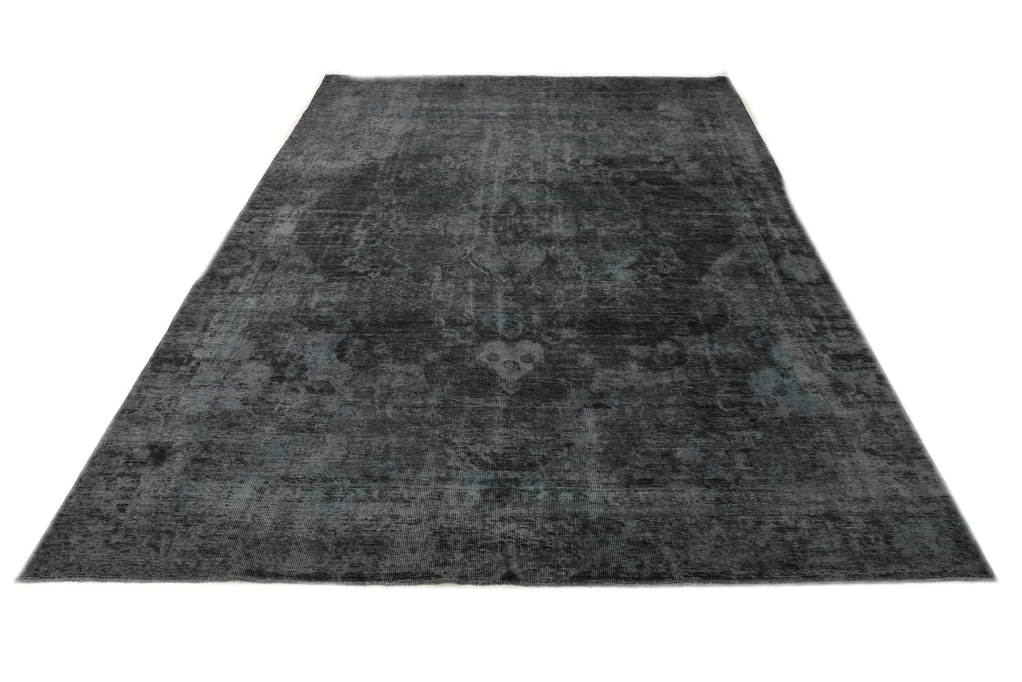 7' 5 x 11' Hand Knotted Ultra Vintage Persian Wool Rug