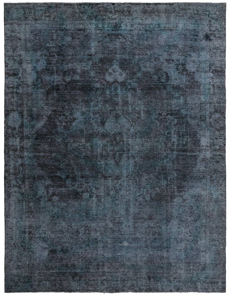 Detail image of 7' 5 x 11' Hand Knotted Ultra Vintage Persian Wool Rug