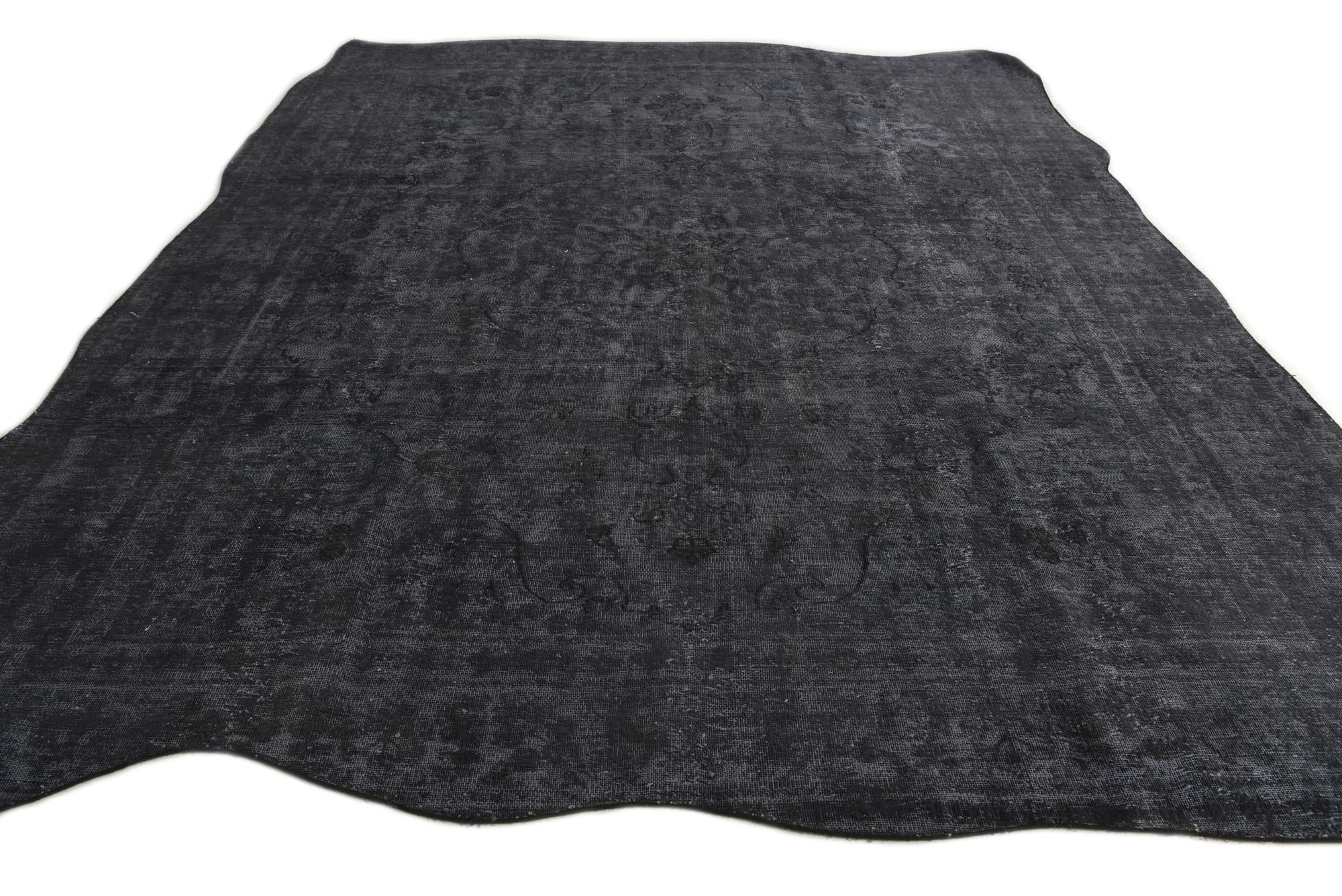 9' 4 x 12' 4 Hand Knotted Ultra Vintage Persian Wool Rug
