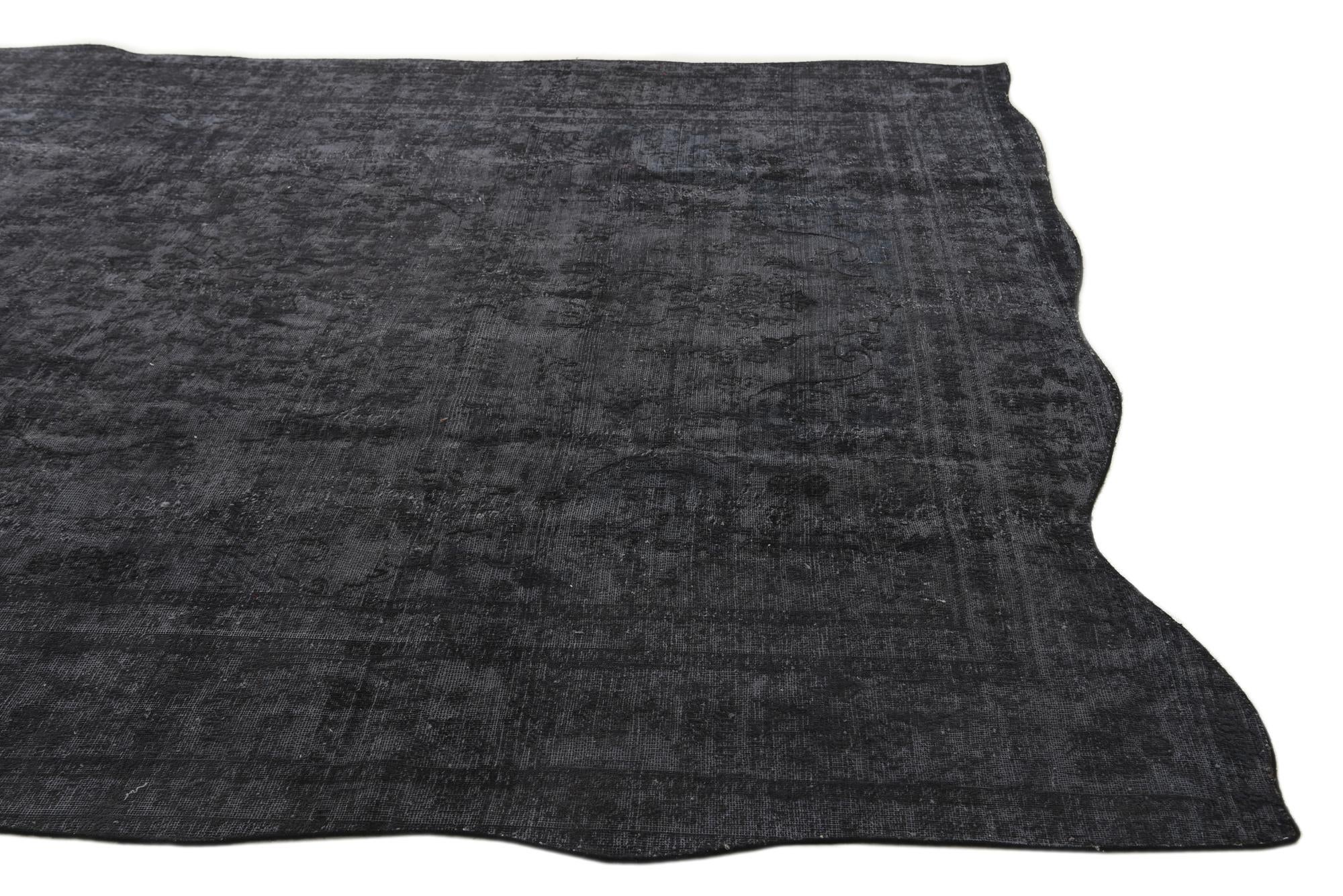 9' 4 x 12' 4 Hand Knotted Ultra Vintage Persian Wool Rug