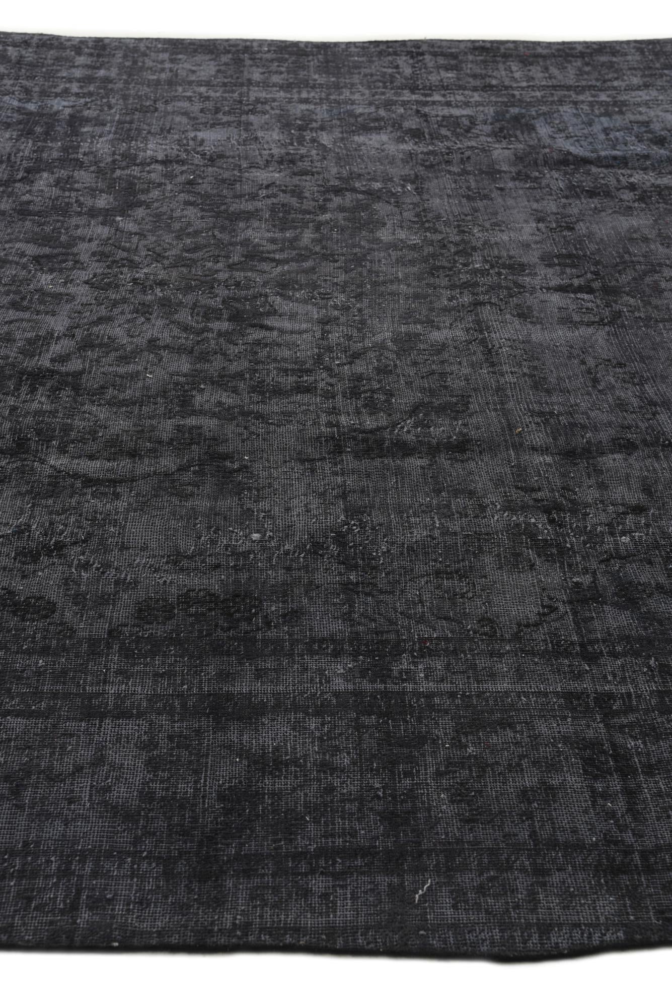 9' 4 x 12' 4 Hand Knotted Ultra Vintage Persian Wool Rug