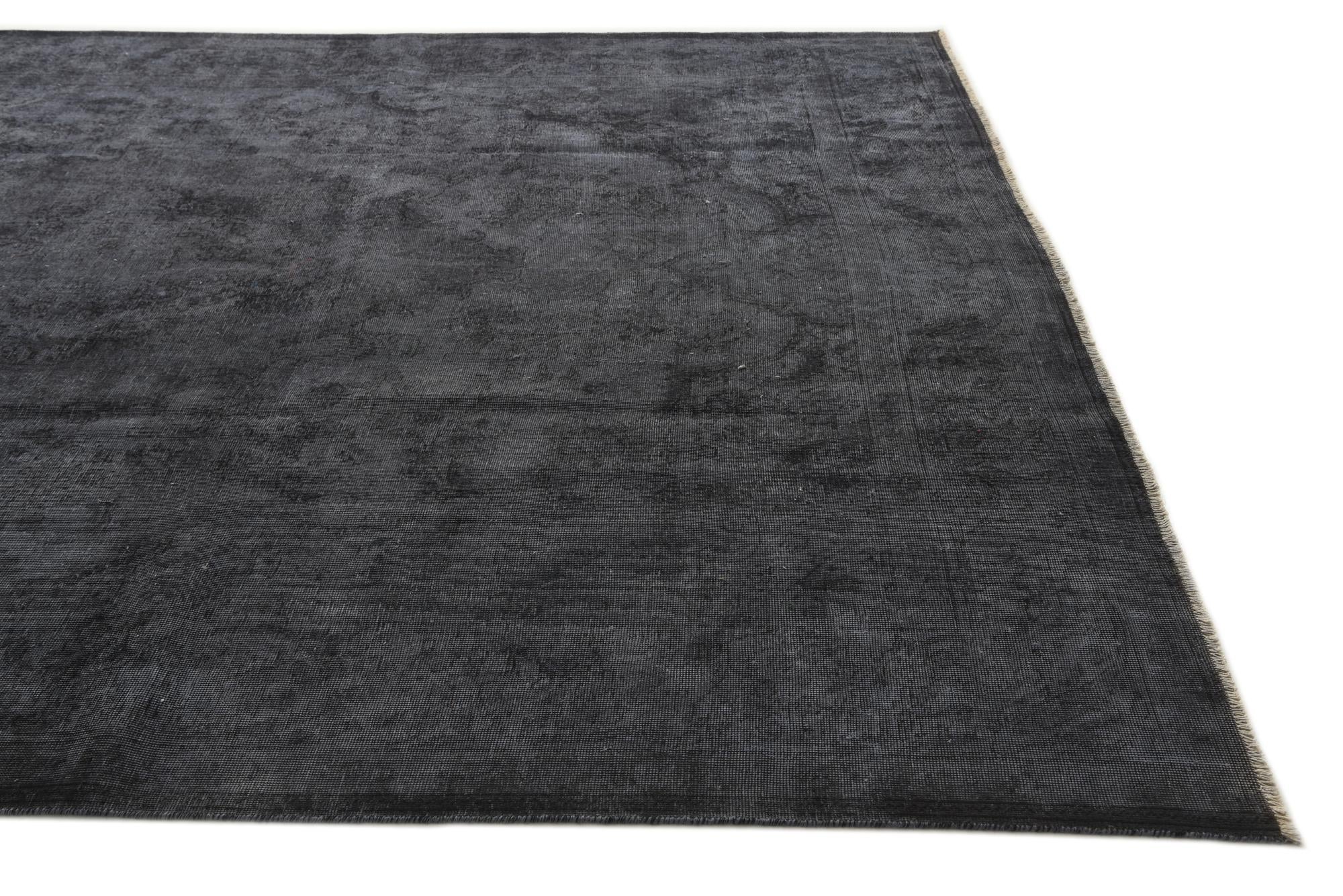 9' 3 x 12' 8 Hand Knotted Ultra Vintage Persian Wool Rug