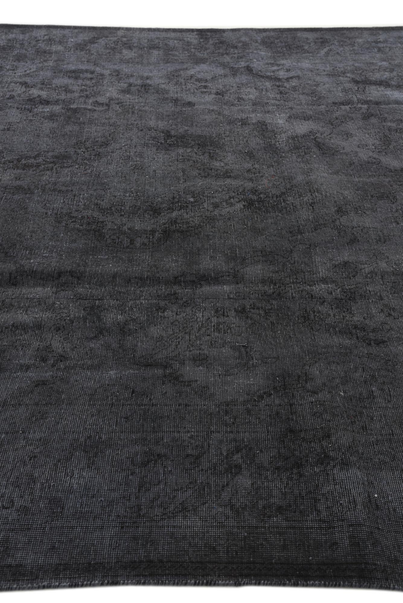 9' 3 x 12' 8 Hand Knotted Ultra Vintage Persian Wool Rug