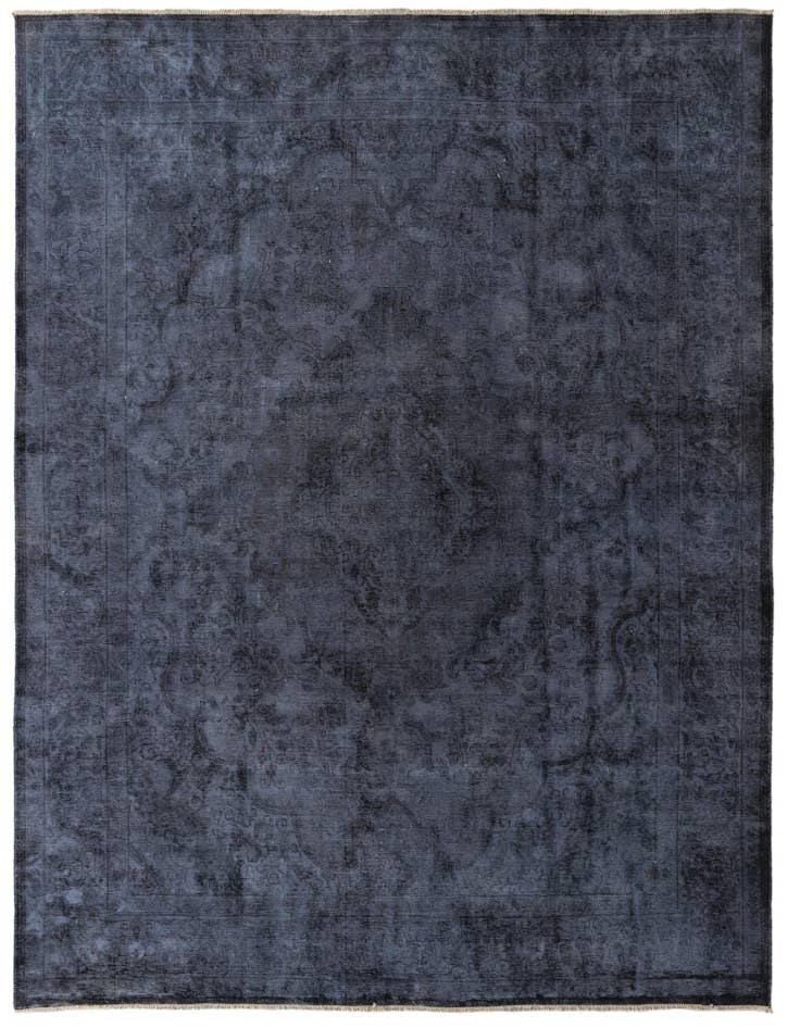 Detail image of 9' 3 x 12' 8 Hand Knotted Ultra Vintage Persian Wool Rug