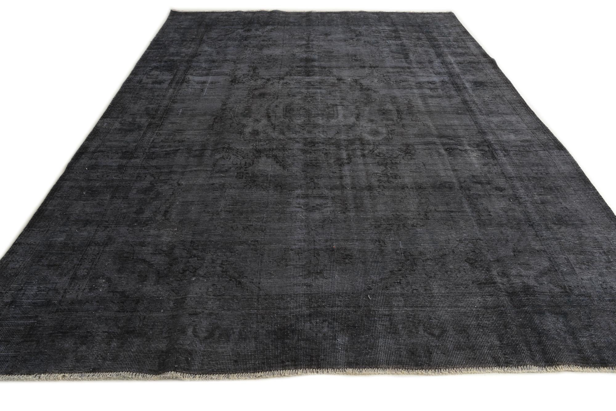 7' 9 x 11' Hand Knotted Ultra Vintage Persian Wool Rug