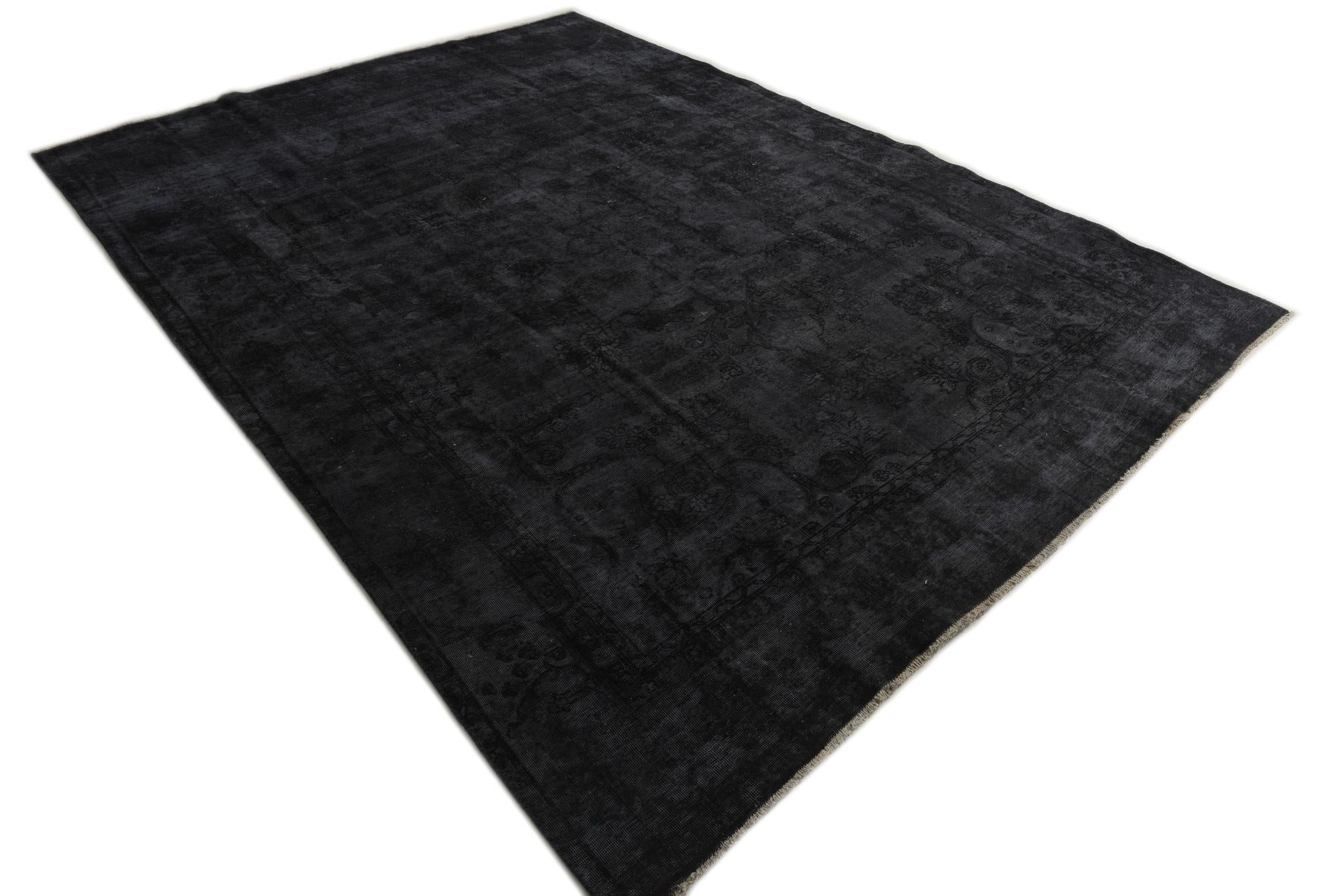 9' 2 x 12' 7 Hand Knotted Ultra Vintage Persian Wool Rug