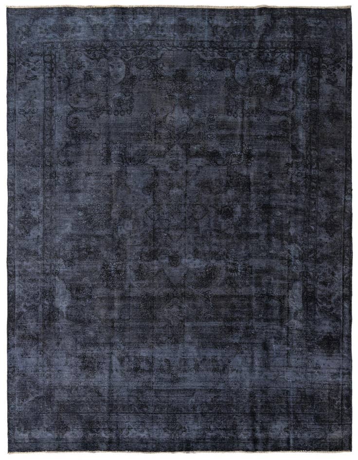 Detail image of 9' 2 x 12' 7 Hand Knotted Ultra Vintage Persian Wool Rug