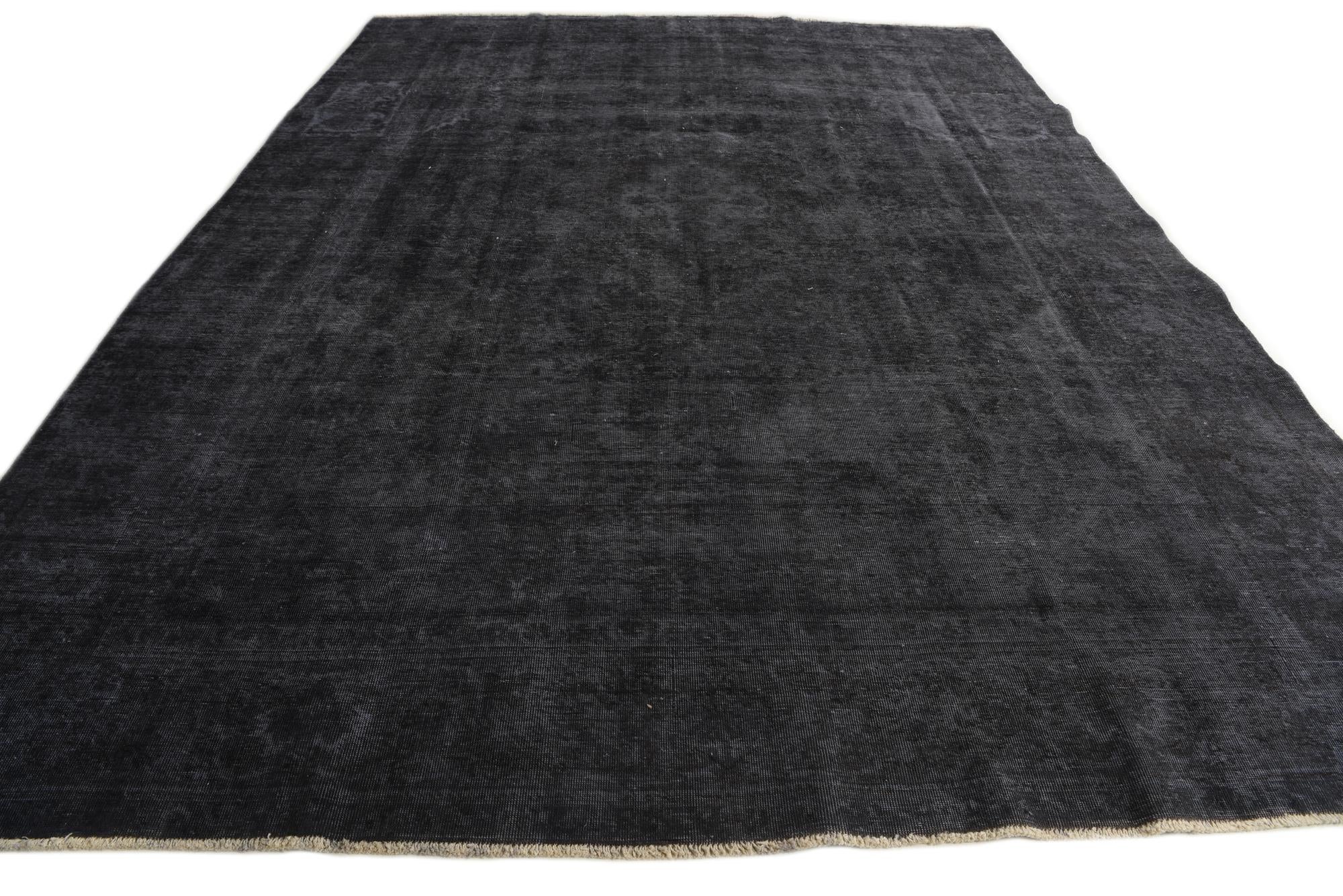 9' 6 x 12' 8 Hand Knotted Ultra Vintage Persian Wool Rug