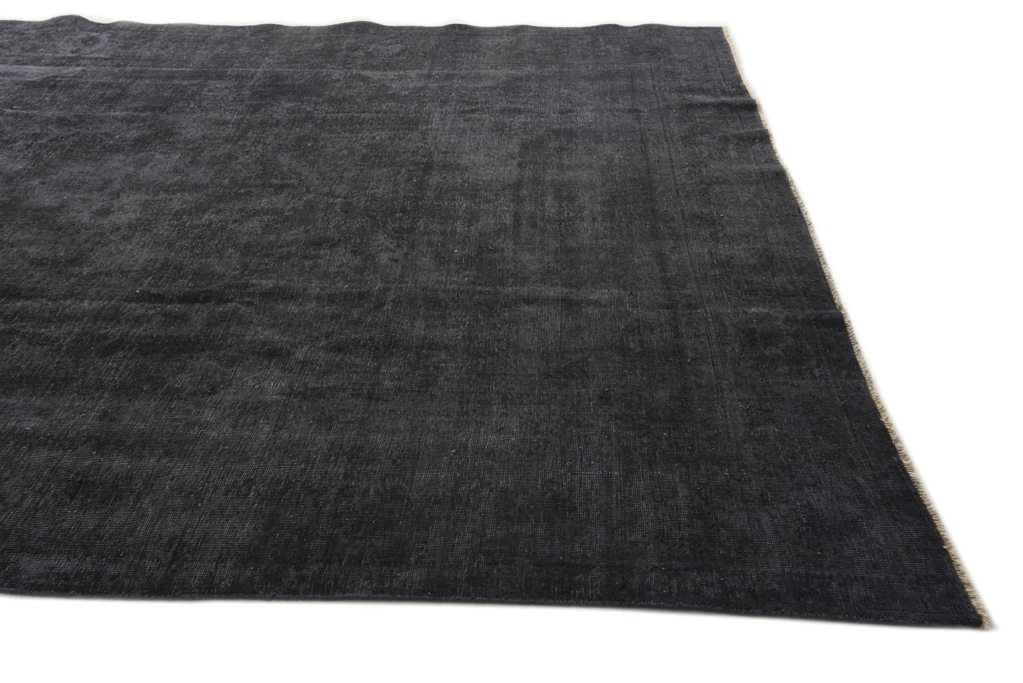 9' 6 x 12' 8 Hand Knotted Ultra Vintage Persian Wool Rug