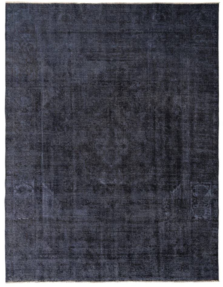 Detail image of 9' 6 x 12' 8 Hand Knotted Ultra Vintage Persian Wool Rug