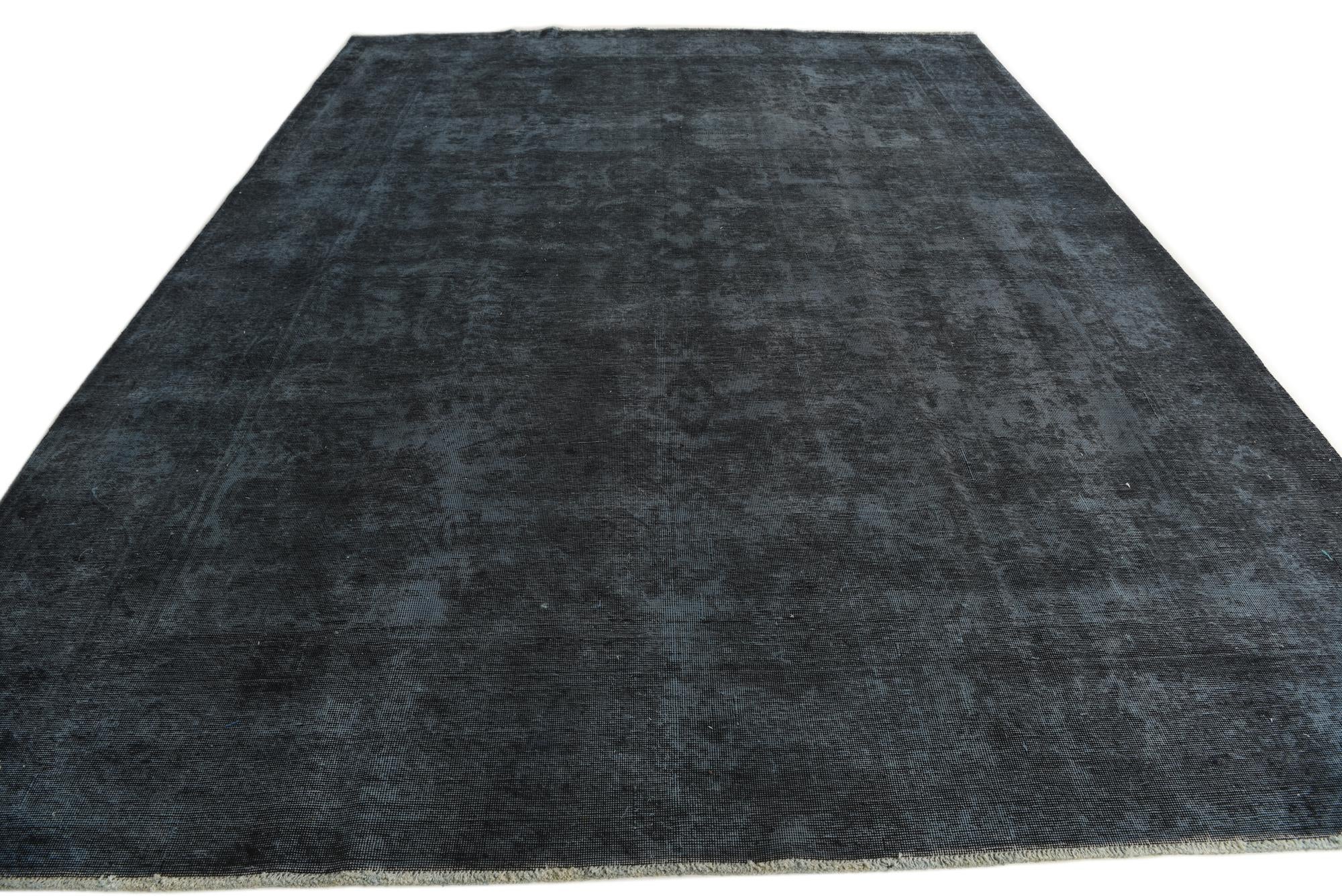 9' 6 x 12' 10 Hand Knotted Ultra Vintage Persian Wool Rug