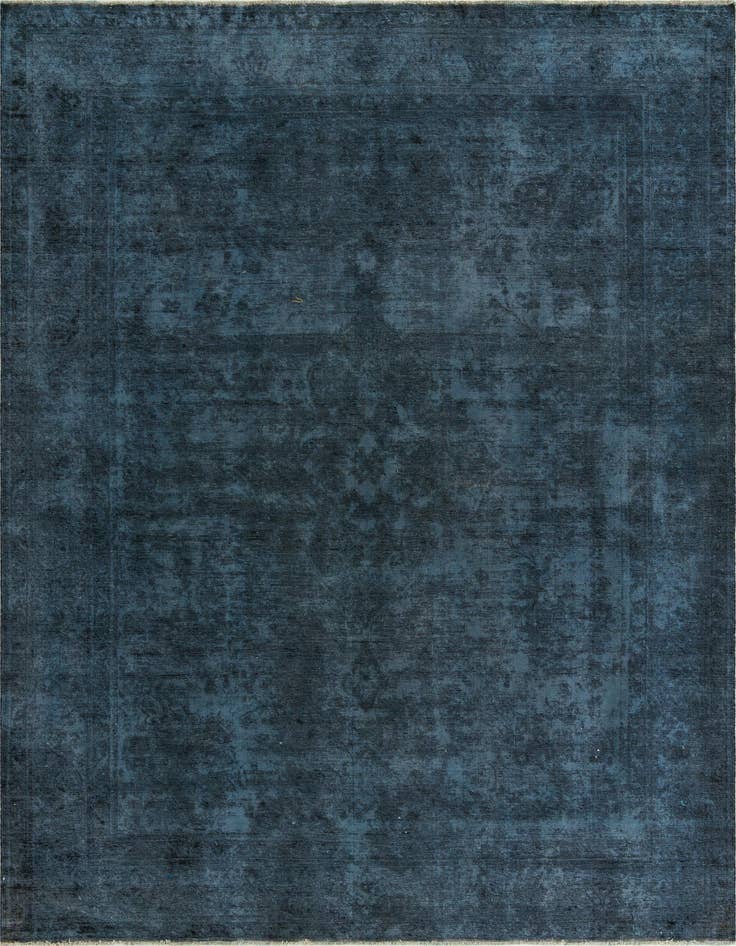 Detail image of 9' 6 x 12' 10 Hand Knotted Ultra Vintage Persian Wool Rug